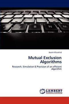 portada mutual exclusion algorithms (en Inglés)