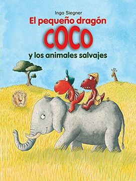 portada El Pequeño Dragón Coco y los Animales Salvajes
