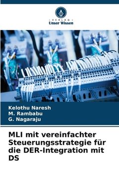 portada MLI mit vereinfachter Steuerungsstrategie für die DER-Integration mit DS (en Alemán)