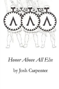 portada honor above all else (in English)