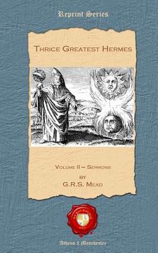 portada Thrice Greatest Hermes: Volume II - Sermons