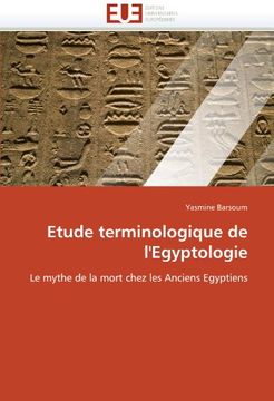 portada Etude Terminologique de L'Egyptologie