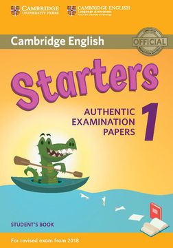 portada Cambridge English Young Learners 1 for Revised Exam From 2018 Starters Student's Book (Cambridge Young Learners Engli) 
