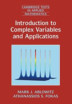portada Introduction to Complex Variables and Applications: 63 (Cambridge Texts in Applied Mathematics, Series Number 63) (en Inglés)