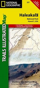 portada Haleakala National Park Map (en Inglés)