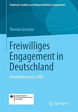 portada Freiwilliges Engagement in Deutschland: Freiwilligensurvey 2009 (en Alemán)