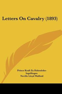 portada letters on cavalry (1893)