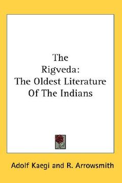 portada the rigveda: the oldest literature of the indians (en Inglés)