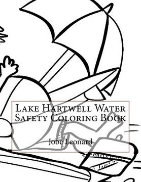 portada Lake Hartwell Water Safety Coloring Book (en Inglés)
