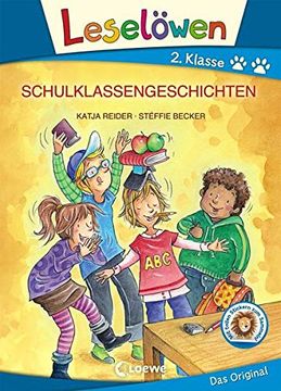 portada Leselöwen 2. Klasse - Schulklassengeschichten: Großbuchstabenausgabe (en Alemán)