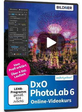 portada Dxo Photolab 6 - Online-Videokurs (en Alemán)