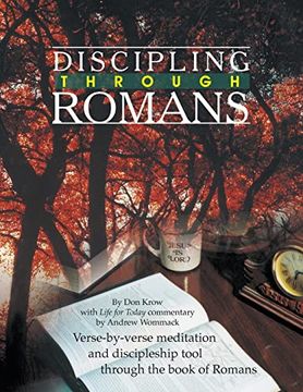 portada Discipling Through Romans Study Guide: Verse-By-Verse Through the Book of Romans (en Inglés)
