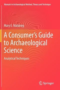 portada a consumer`s guide to archaeological science
