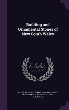 portada Building and Ornamental Stones of New South Wales (in English)