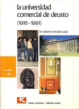 portada La Universidad Comercial de Deusto (1916-1991)