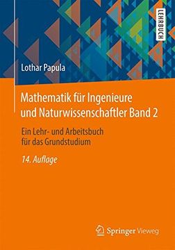 portada Mathematik für Ingenieure und Naturwissenschaftler 02: Ein Lehr- und Arbeitsbuch für das Grundstudium (en Alemán)