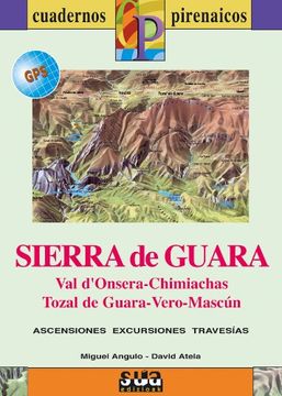 portada Sierra de Guara (Libro+Mapa Gps) Cuadernos Pirenaicos