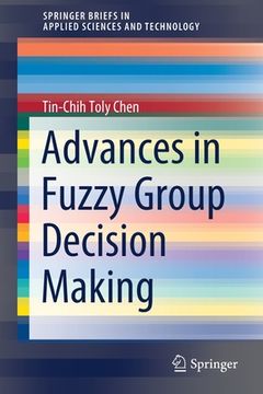 portada Advances in Fuzzy Group Decision Making (in English)