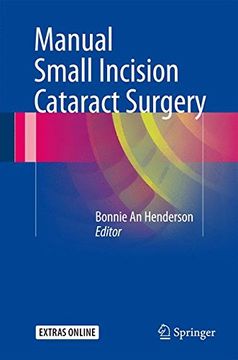 portada Manual Small Incision Cataract Surgery (in English)