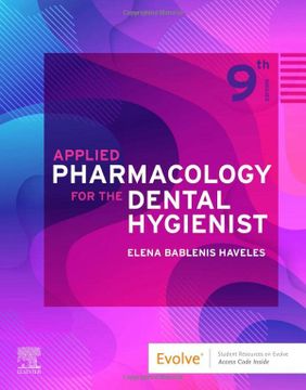 portada Applied Pharmacology for the Dental Hygienist (en Inglés)