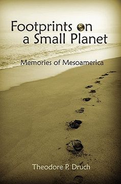 portada footprints on a small planet (en Inglés)