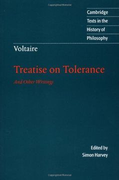 portada Voltaire: Treatise on Tolerance Paperback (Cambridge Texts in the History of Philosophy) (en Inglés)