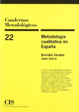 portada Metodología Cualitativa en España