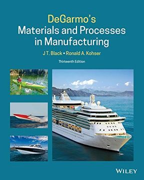 portada Degarmo′S Materials and Processes in Manufacturing (en Inglés)