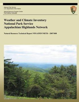 portada Weather and Climate Inventory National Park Service Appalachian Highlands Network
