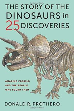 portada Story of the Dinosaurs in 25 Discoveries: Amazing Fossils and the People who Found Them 