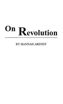 portada On Revolution (en Inglés)