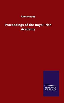 portada Proceedings of the Royal Irish Academy (en Inglés)