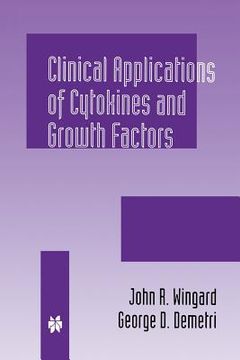 portada Clinical Applications of Cytokines and Growth Factors (en Inglés)