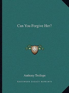 portada can you forgive her? (en Inglés)