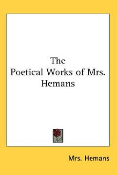 portada the poetical works of mrs. hemans (en Inglés)