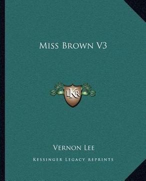 portada miss brown v3 (en Inglés)