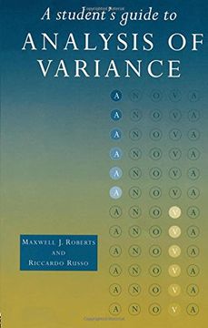portada student's guide to analysis of variance (en Inglés)