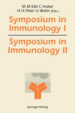 portada symposium in immunology i and ii (en Inglés)