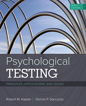 portada Psychological Testing: Principles, Applications, and Issues