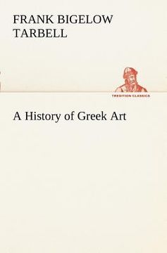 portada a history of greek art (in English)