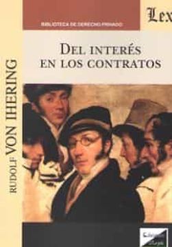 portada Del Interes en los Contratos (in Spanish)