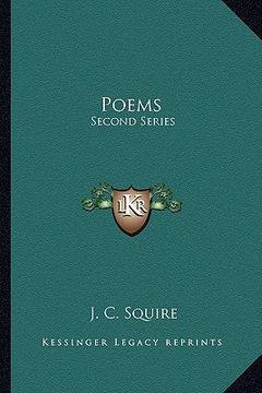 portada poems: second series (en Inglés)