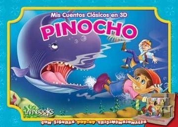 portada Mis cuentos clásicos en 3D: Pinocho (in Spanish)