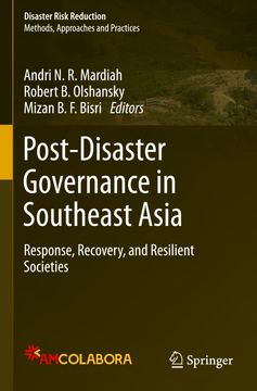 portada Post-Disaster Governance in Southeast Asia: Response, Recovery, and Resilient Societies (en Inglés)