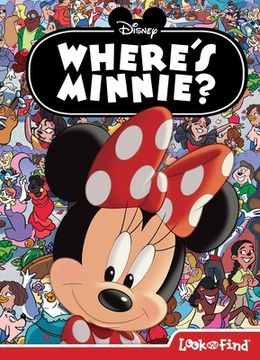portada Disney: Where's Minnie? a Look and Find Book (en Inglés)