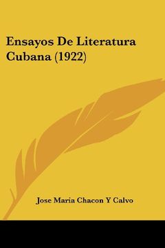 portada Ensayos de Literatura Cubana (1922)