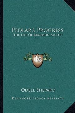 portada pedlar's progress: the life of bronson alcott