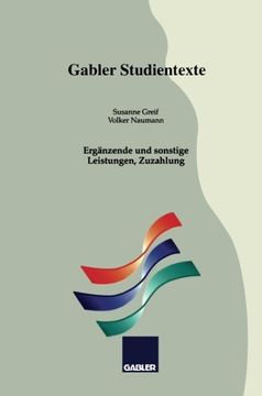 portada Ergänzende und sonstige Leistungen, Zuzahlung (Gabler-Studientexte) (German Edition)