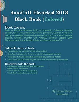 portada AutoCAD Electrical 2018 Black Book (Colored)