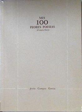 portada Mis 100 Peores Poesias 1ªParte,